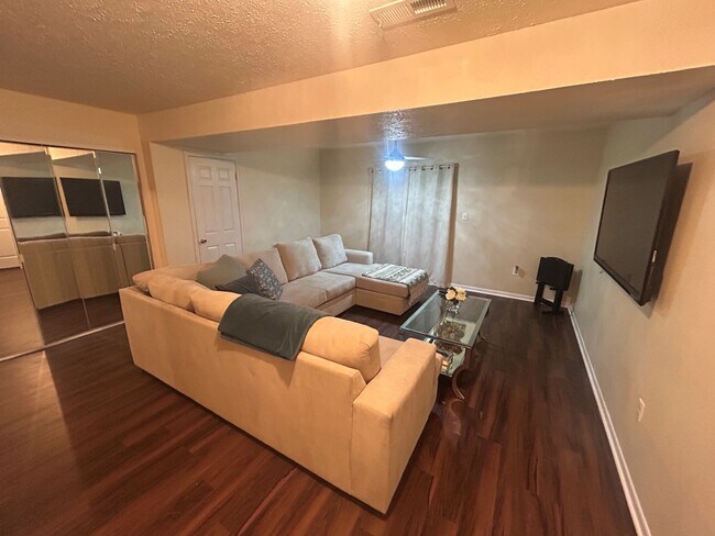 Living Rm with Furniture - 8234 Roanoke Ct