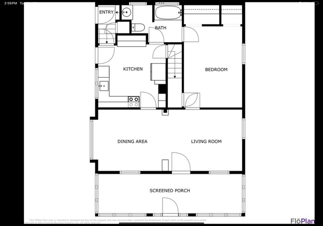 Main Floor Plan - 40 S Centennial St