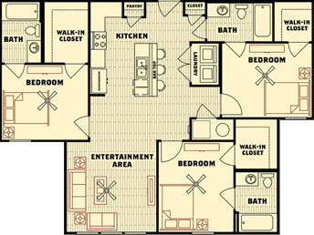 Floorplan - Yugo Tallahassee Catalyst