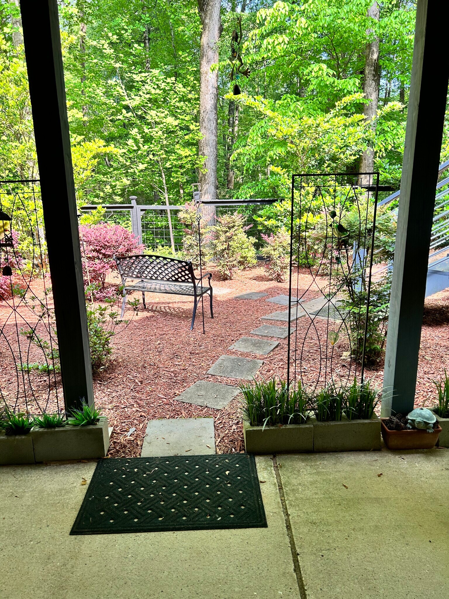 View from front door - 5425 Cameron Forest Pky
