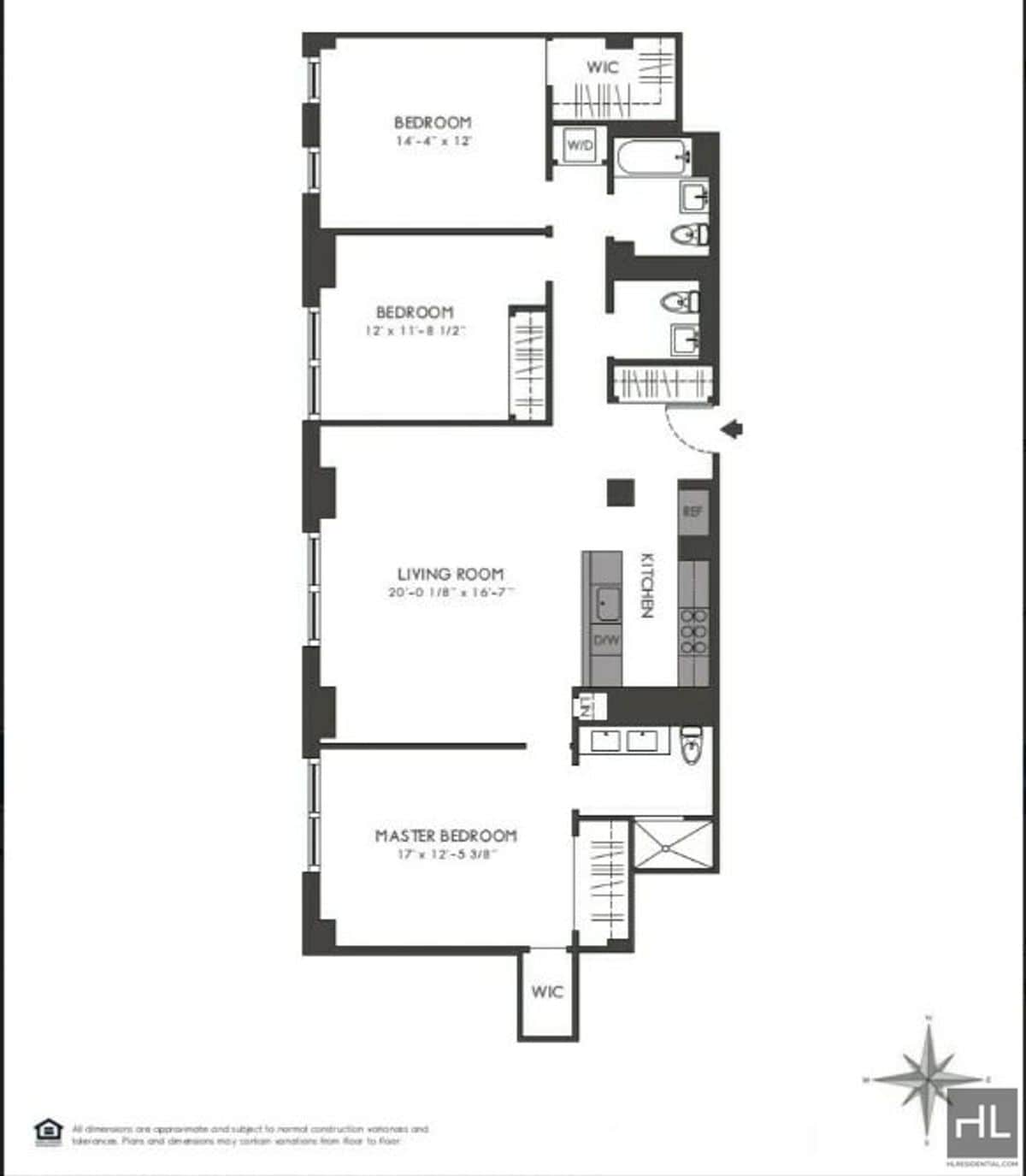 Building Photo - NO fee 3 bed 3 bath with laundry in unit -...