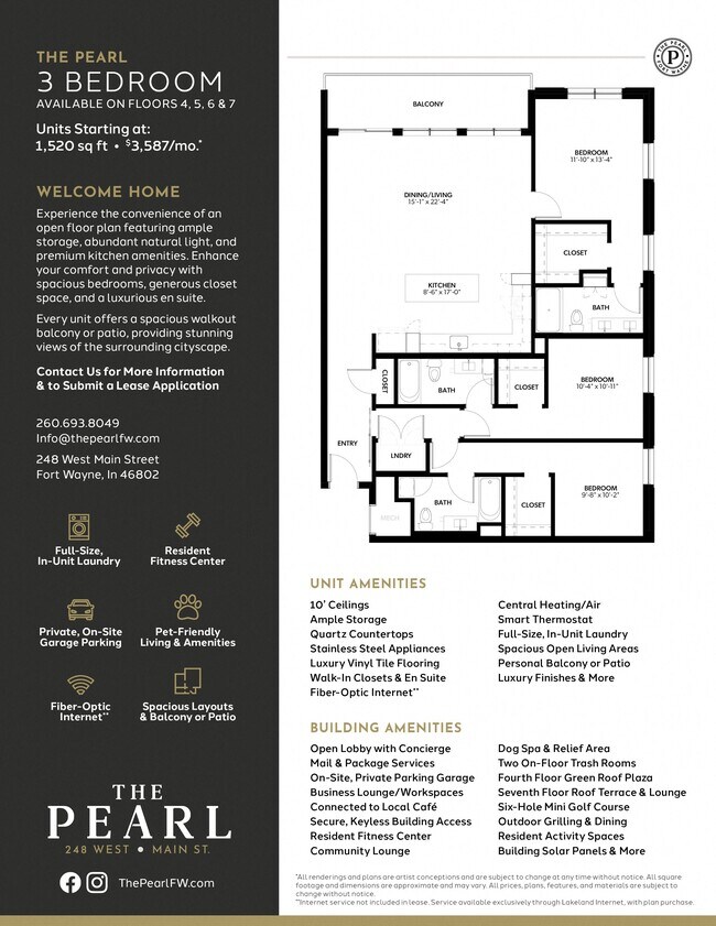 Floorplan - The Pearl