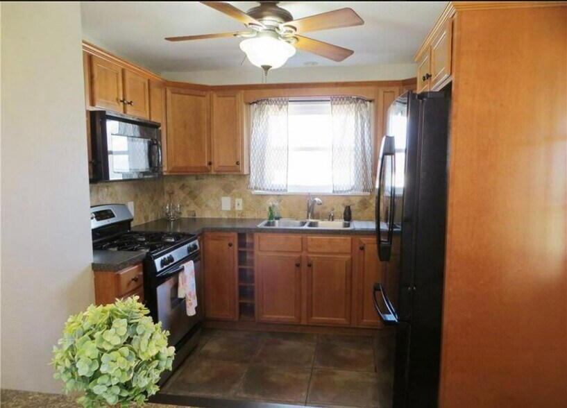 Kitchen with Fridge - 35 Grimm Heights Ave