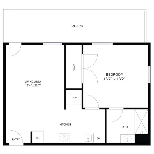 Floorplan - Evo on Emerson