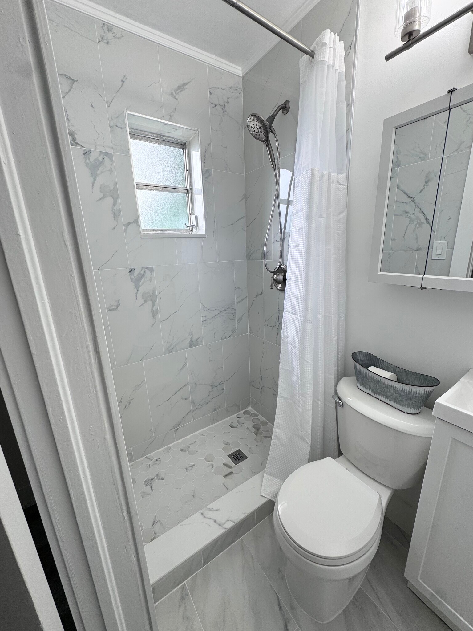 Bathroom with shower - 1030 Superior St