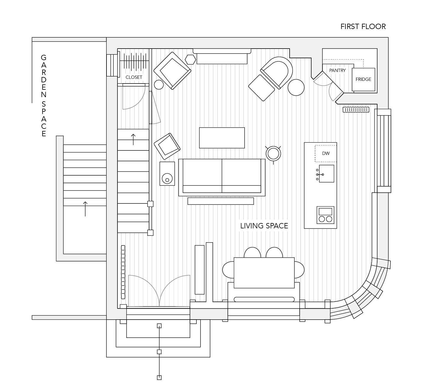 Level 1 Floor Plan - 14 State St