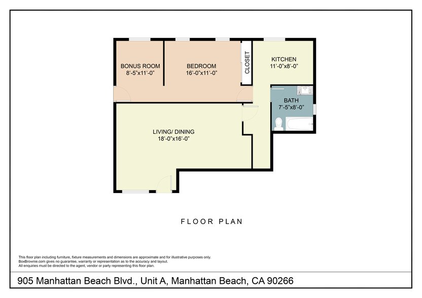 Layout - 905 Manhattan Beach Blvd