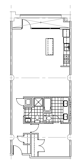 2BR/2BA - Chesapeake Lofts