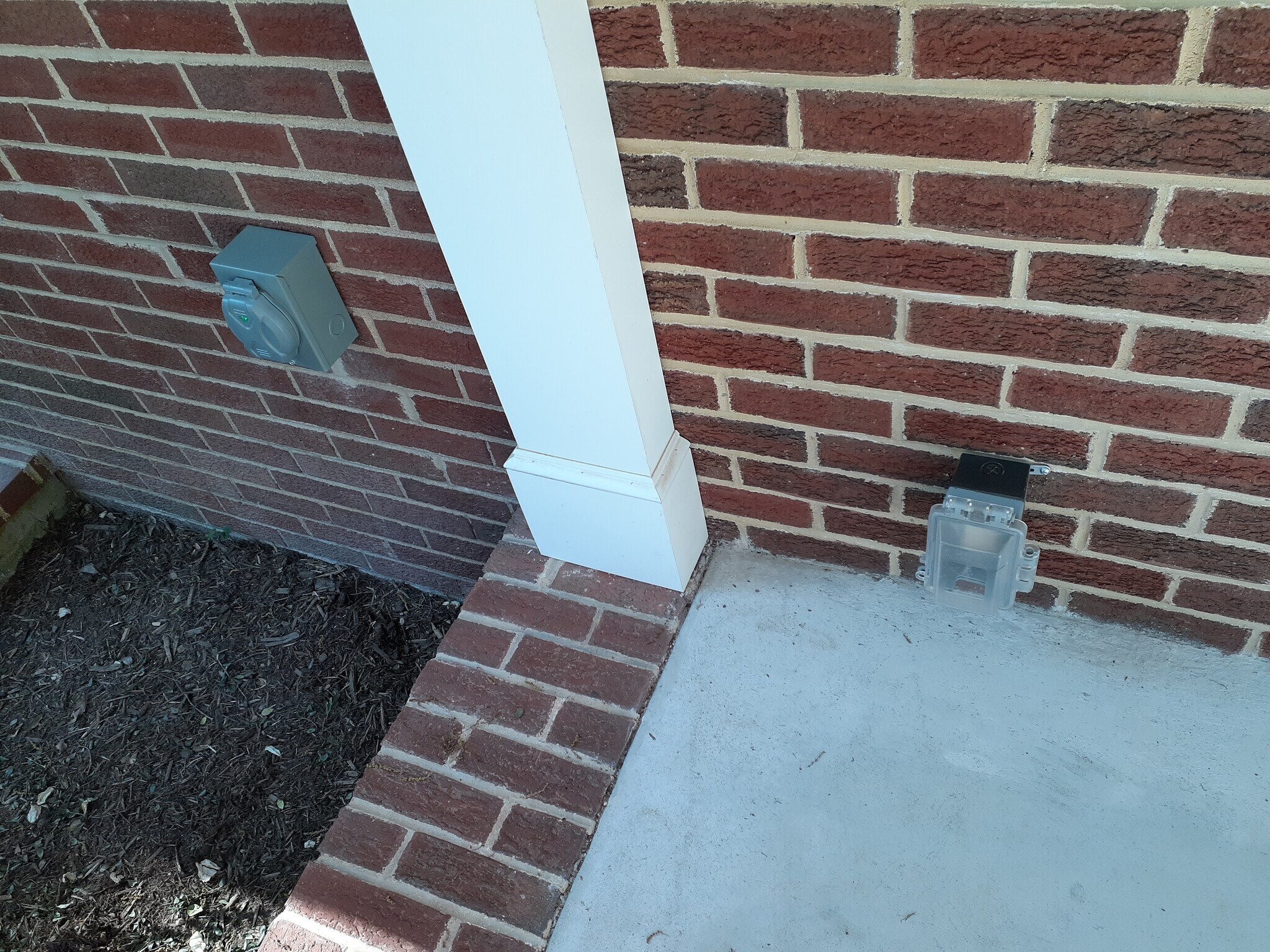 EV charging outlets at front porch - 200 Adair St