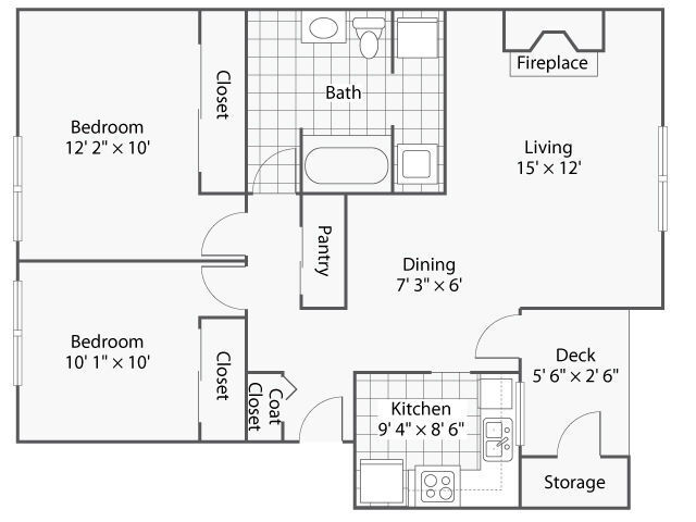 Floorplan - The Windsor