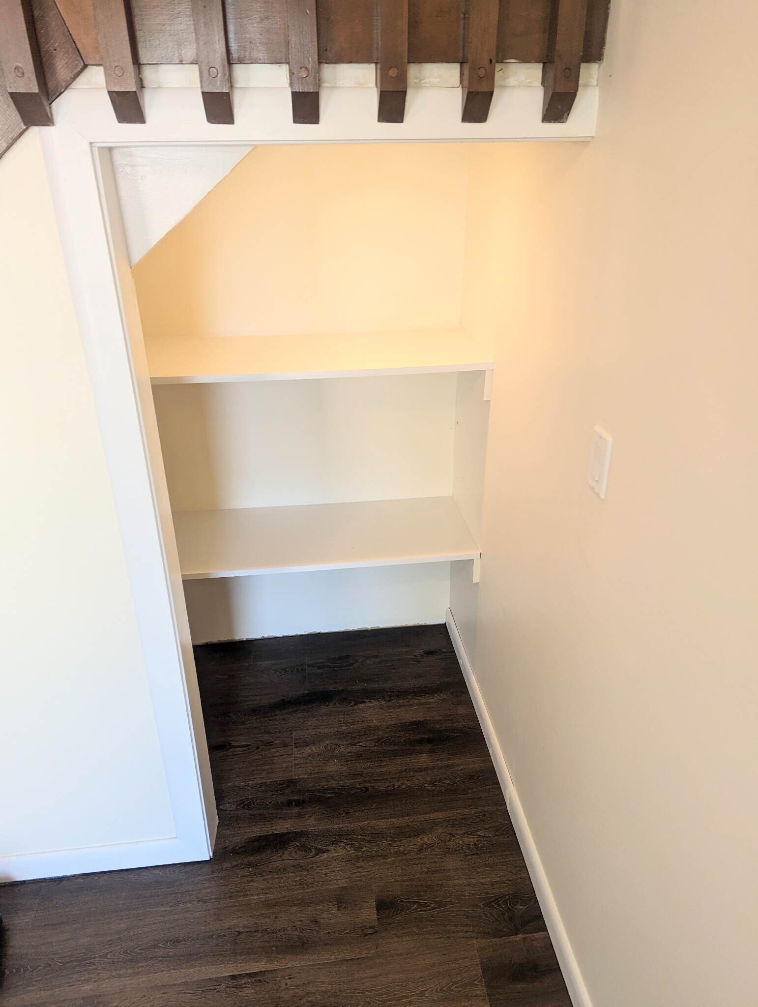 Under stairwell storage - 1619 Mansfield St