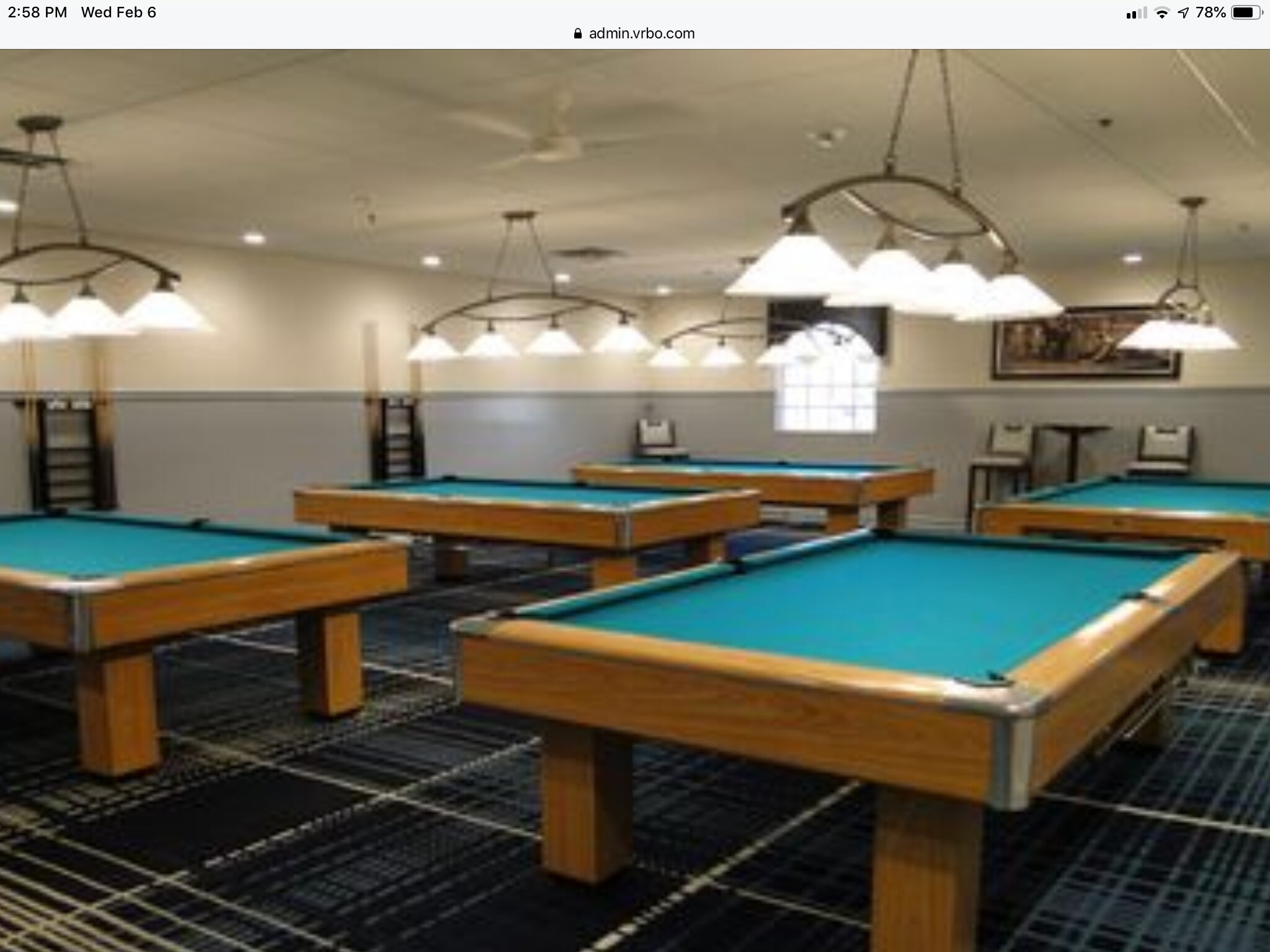 Community billiards room - 5265 Brisata Circle