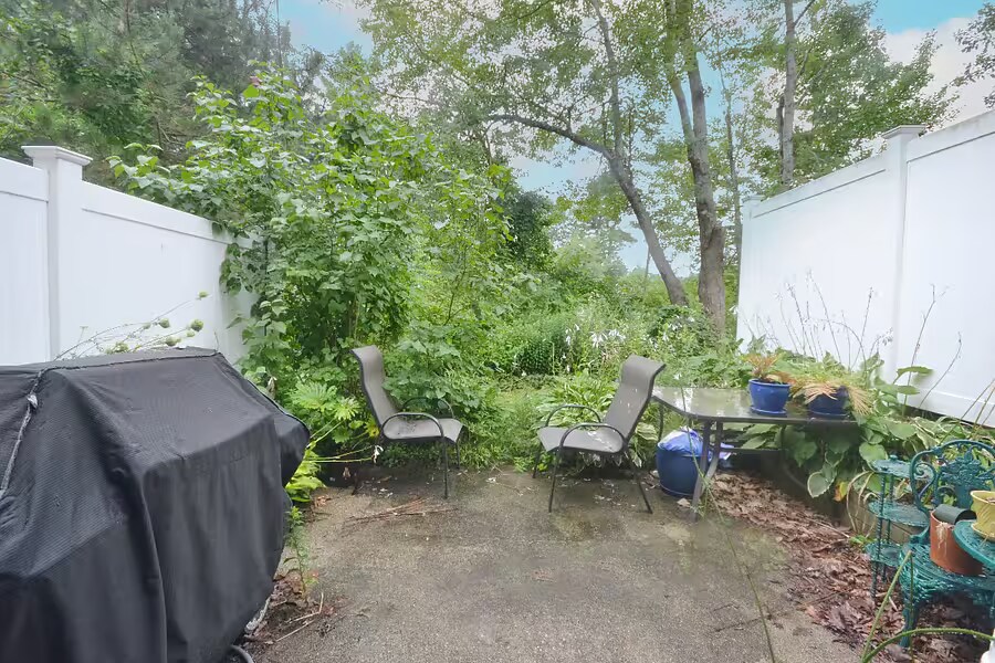 Outside patio - 318 Sterling St