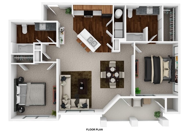 Floorplan - The Abigail Apartments