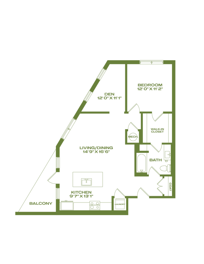 Floorplan - Artifact NoDa