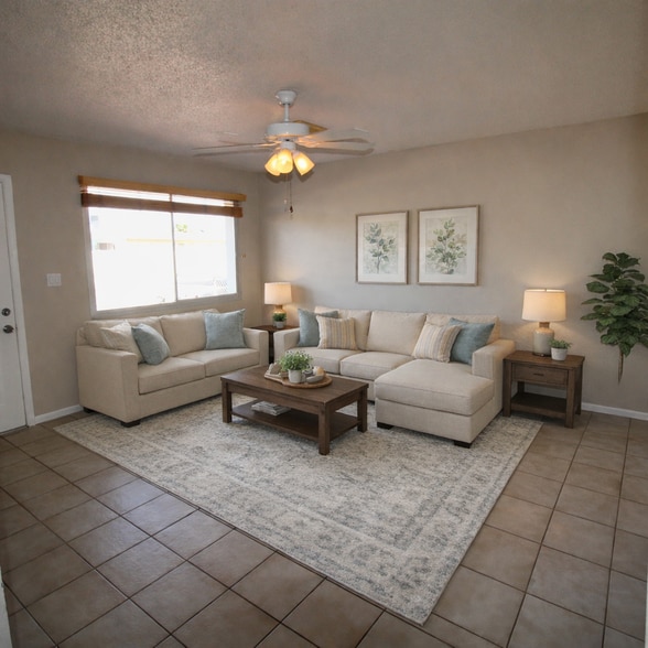 living room - 3116 S Clementine Dr