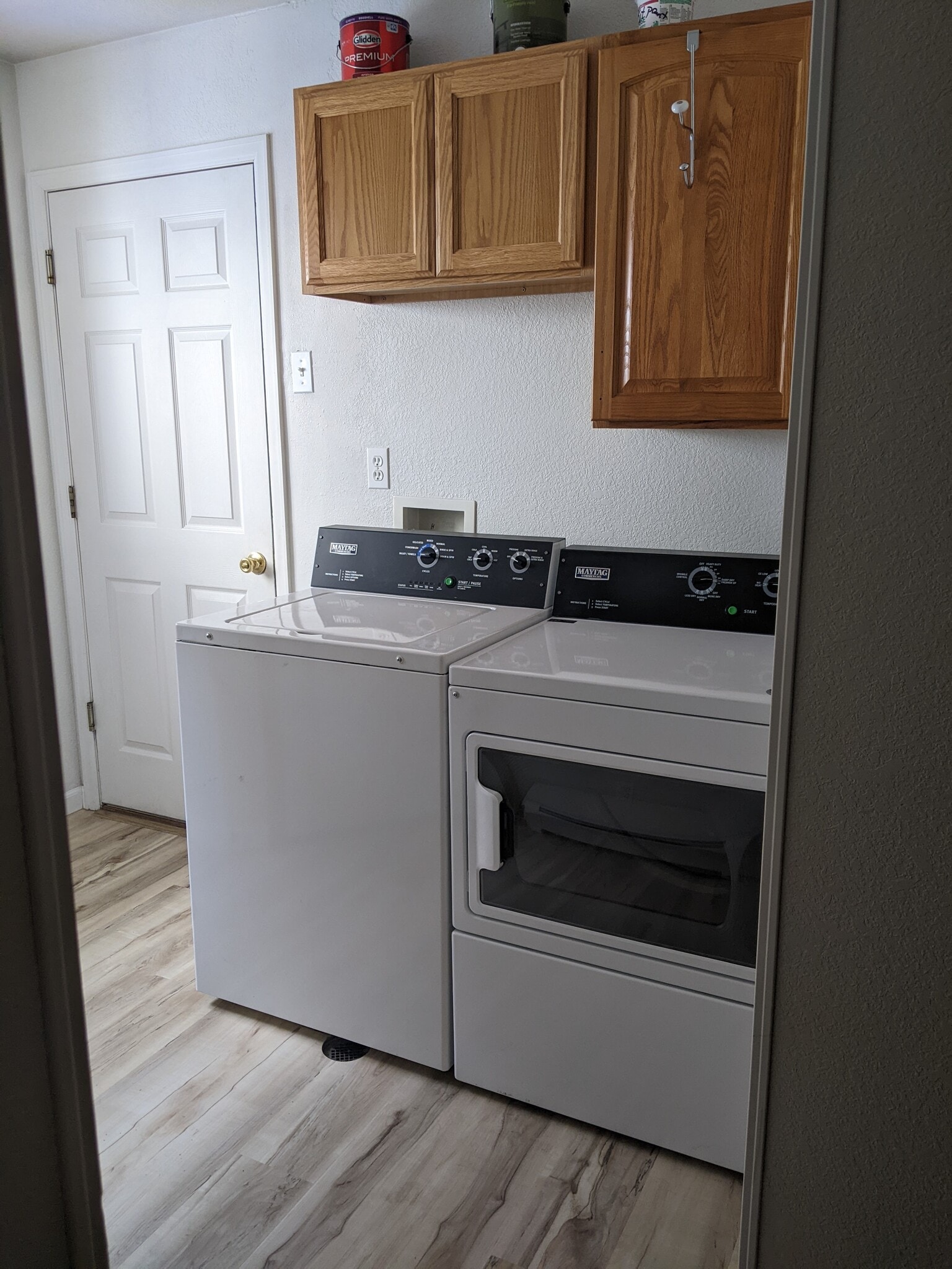 washer dryer downstairs - 146 W 3rd St