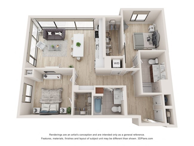 Floorplan - Life Time Living Burlington