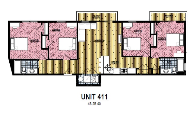 Floorplan - Wister Court Apartments