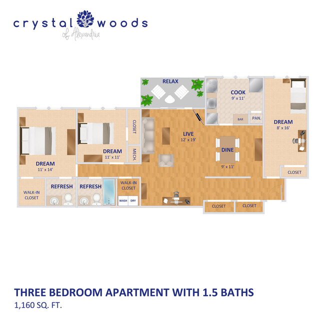 Floorplan - Crystal Woods