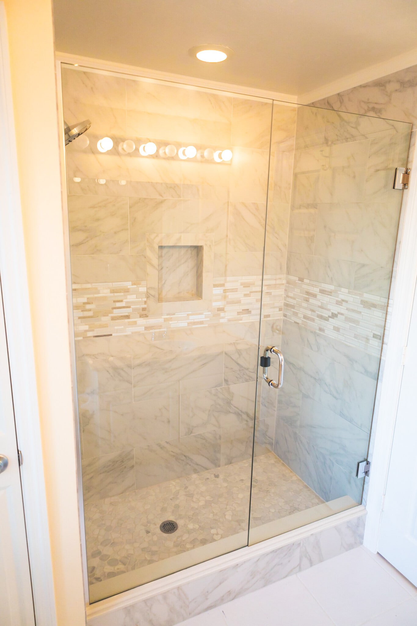 New tile shower - 2743 1st St