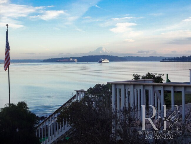 Building Photo - Waterfront Bliss: Stunning Puget Sound Views & Your Own Private Beach!