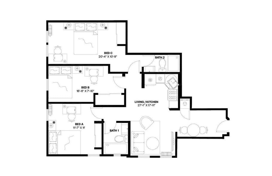 Building Photo - Room in Shared 3 bed/2 bath home