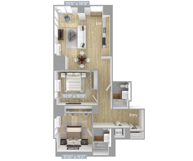 Floorplan - Avalon Willoughby Square