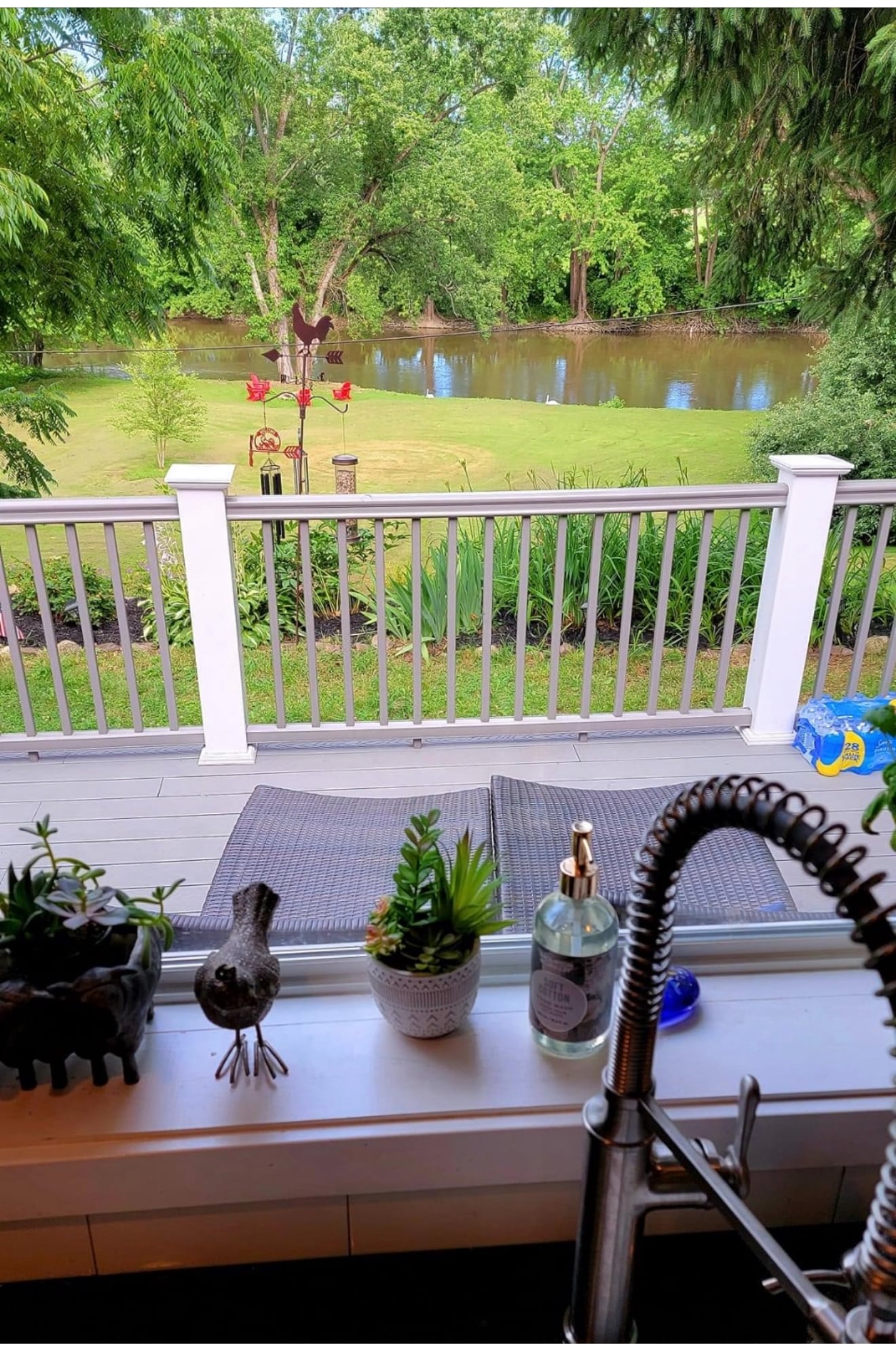 View from kitchen - 20986 US-6