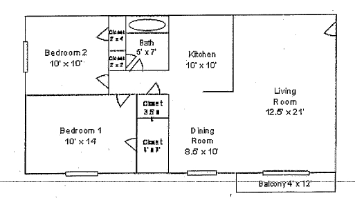 2 Bedroom - Clearpointe Woods