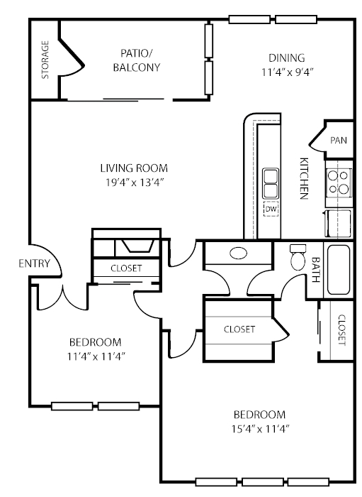 Floorplan - Westdale Hills Pinehurst