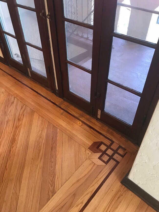 Inlaid Floors - 1222 S Sherbourne Dr