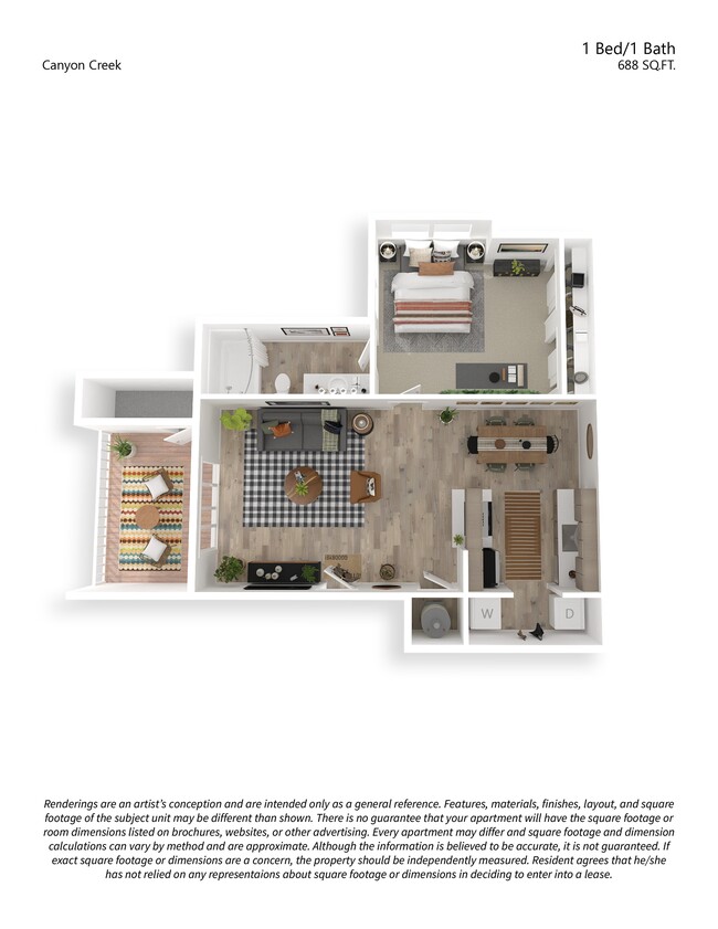 Floorplan - Canyon Creek