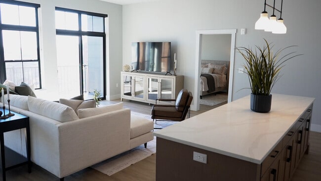 3BD, 3BA- 1668 SF- Living Room - The Pearl