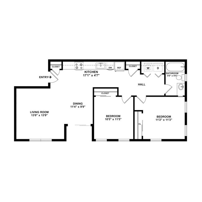Floorplan - Bar Triangle