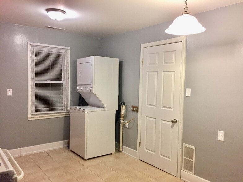 Washer/dryer available for use, utility closet - 1030 E National Hwy