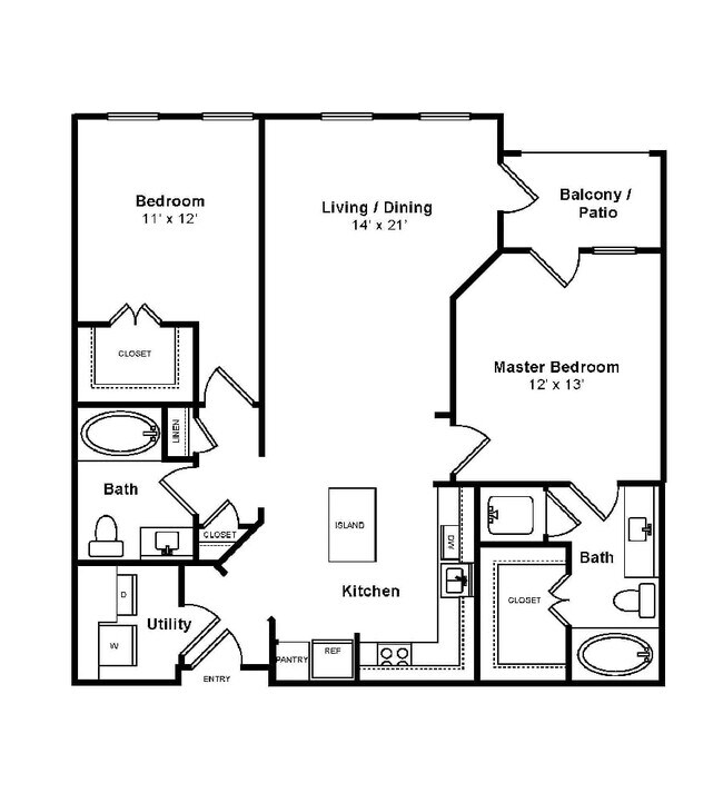 Floorplan - The Monterey by Windsor