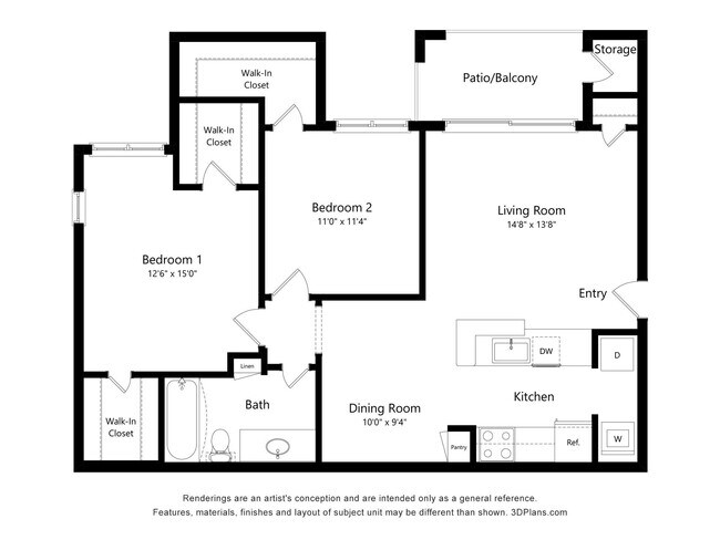 Floorplan - Langdon at Spring Creek