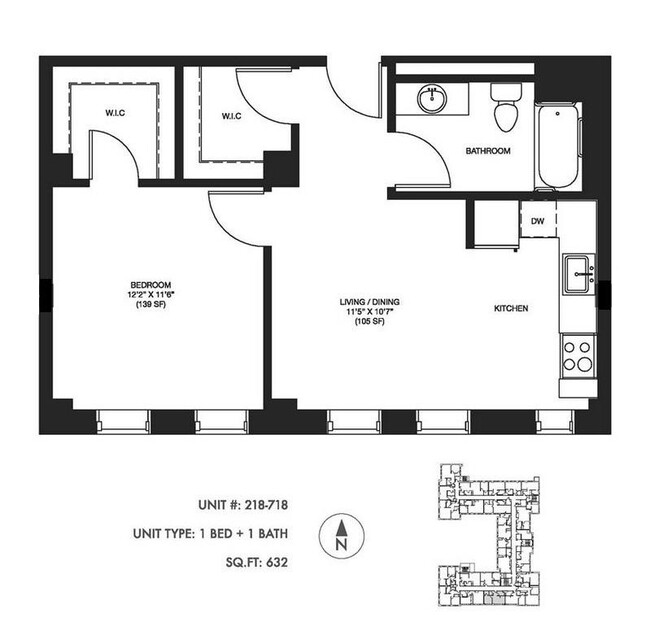 Floorplan - Somerset Place Apartments