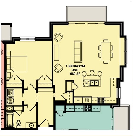 1BR/1BA - Dilworth Walk