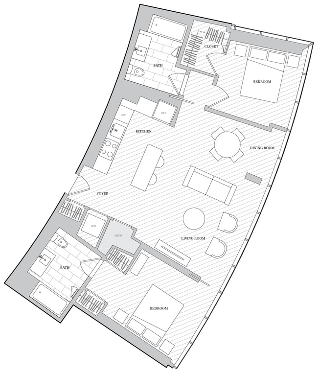 Floorplan - The Hepburn
