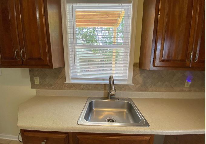 Great view of the backyard while washing dishes! - 26 W Center St