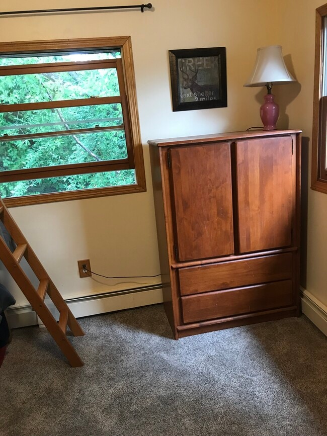 Upstairs smaller bedroom-east view - 3645 Indian Lake Rd
