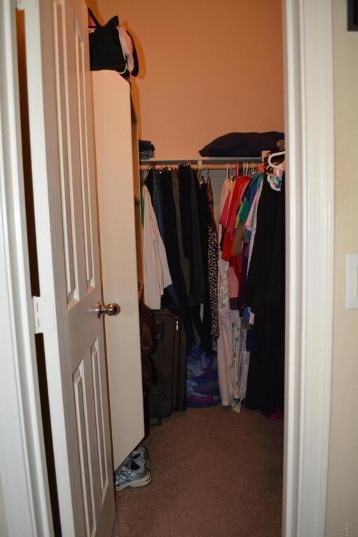 Walk-in closet in Main bedroom - 2725 East Mine Creek Road