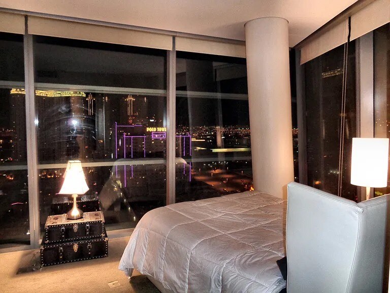 View from bedroom at night - 3722 Las Vegas Blvd S