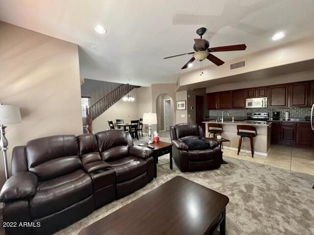 Living and dining areas - 3935 E Rough Rider Rd