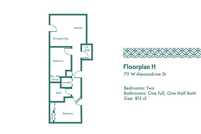 Floorplan - Devenir District- 711 W Alexandrine