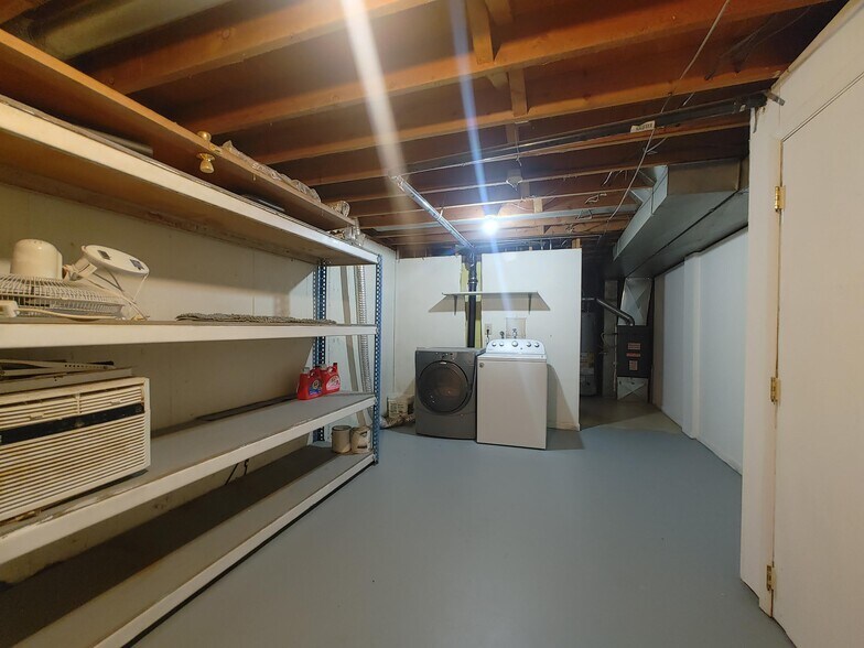 Basement partially finished - 8869 Circle Dr