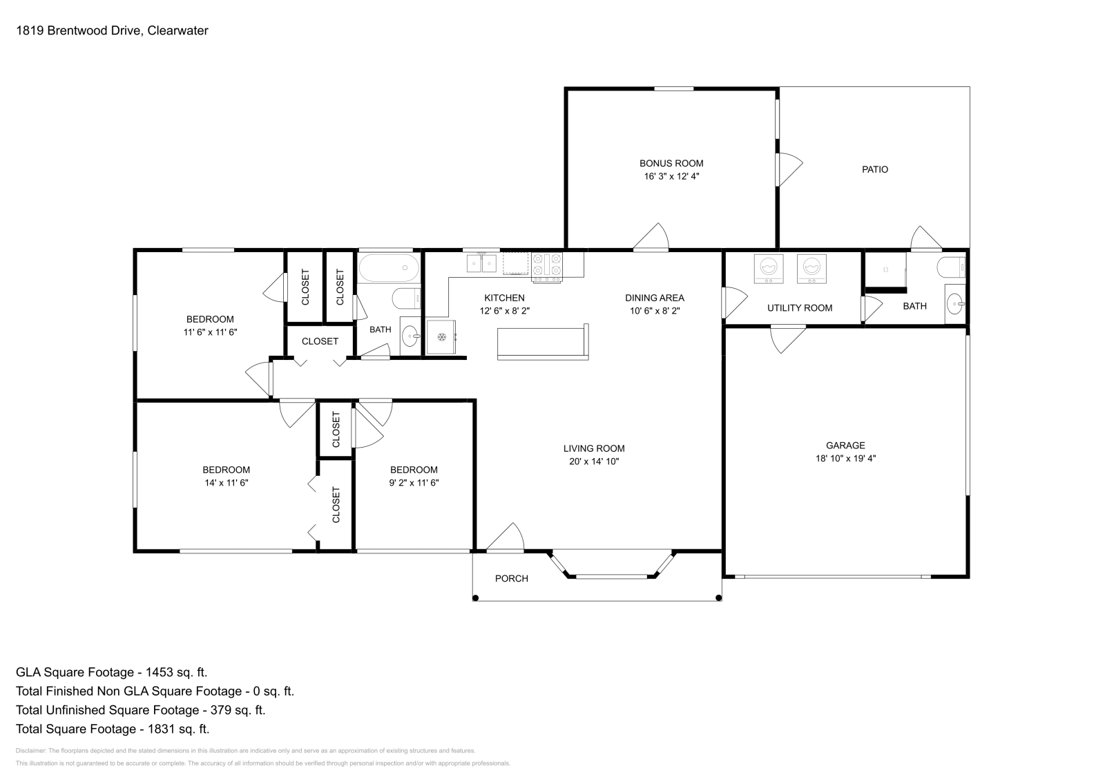Building Photo - 1819 Brentwood Dr