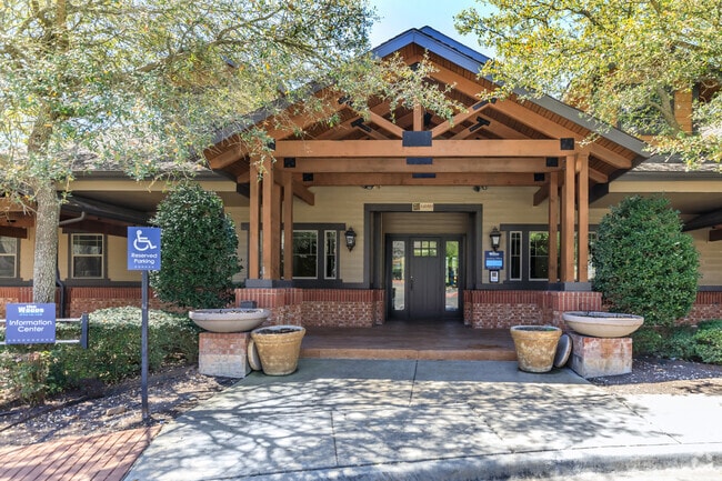 Convenient Leasing Office at The Woods of Five Mile Creek in Dallas, TX